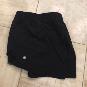Lululemon Black Running Shorts
